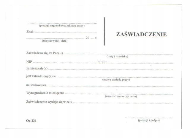 Jak napisać zaświadczenie o zatrudnieniu pracownika bez błędów Jak napisać zaświadczenie o zatrudnieniu pracownika bez błędów